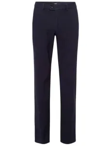 Nadměrná velikost: Eurex, Pružné chino kalhoty z luxusního bavlněného materiálu Námořnická Modrá