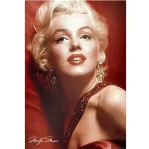 Eurographics Puzzle Marilyn Monroe: Červený portrét 1000 dílků
