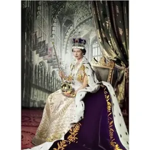 Puzzle Královna Alžběta II. 1000 dílků