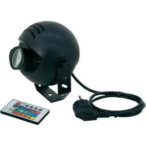 LED reflektor s ovladačem Eurolite PST-9W TCL Multi-Color, 1x 9 W, černá