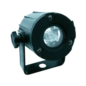 LED reflektor Eurolite PST-3W, světlo bílé, 3 W, černá