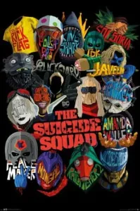 Plakát 61x91,5cm - The Suicide Squad - Icons