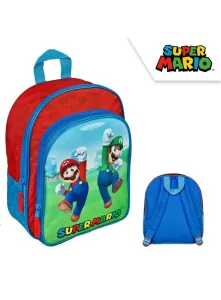 Euroswan Dětský batoh s přední kapsou - Super Mario #4318192