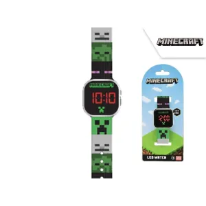 Kids Licensing dětské LED hodinky Minecraft Mob heads