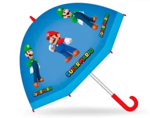 Euroswan Dětský deštník - Super Mario modrý #4206700