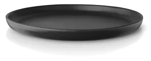 EVA SOLO Jídelní talíř se zaoblenými kraji 25 cm Nordic černý #748252