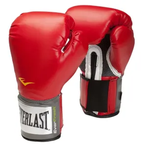 Boxerské rukavice Everlast Pro Style 2100 Training Gloves  červená  S (10oz)