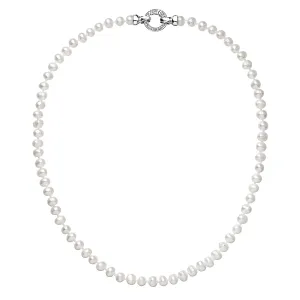 Evolution Group Perlový náhrdelník z pravých říčních perel bílý 22001.1 #984002