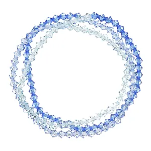 Evolution Group Náramek s krystaly modrý 733081.3 sapphire