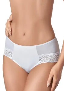 Dámské francouzské kalhotky s krajkou No.029 EWANA Barva/Velikost: bílá / L/XL