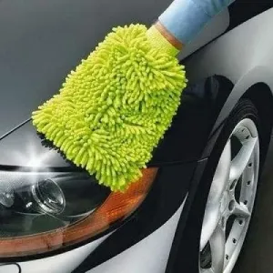 Rukavice na mytí auta z mikrovlákna #4948558
