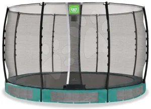 Trampolína s ochrannou sítí Allure Classic ground Exit Toys přízemní průměr 366 cm zelená