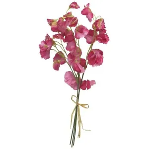 Dekorace svazek umělá fuchsiová květina - 50 cm 238553