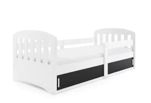 BMS Dětská postel CLASIC 1 Barva: Bílá / bílá, Rozměr: 160 x 80 cm