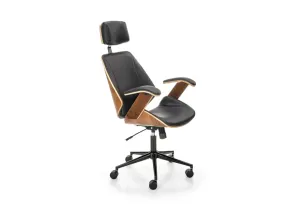 Expedo Kancelářská židle GANZO, 62x119-129x70, hnědá/černá