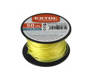 Extol Extol Premium - Stavební provázek 1,7mm x 50m žlutá