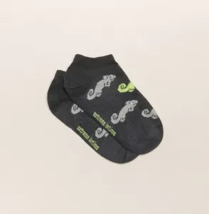 Ponožky nízké chameleoni šedé Extreme Intimo velikost: 38/39