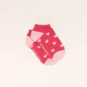 Ponožky nízké srdíčka tmavě růžové Extreme Intimo velikost: 38/39