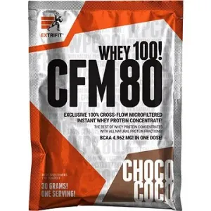 Extrifit CFM Instant Whey 80, 20x30g, choco coco