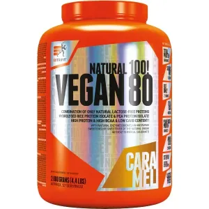 Extrifit Vegan 80 - 2000 g, lískový ořech, exp. 06.02.2023 Barva: ledová káva, exp. 06.02.2023, Velikost: 2000 g