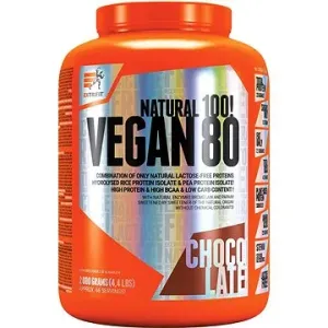 Extrifit Vegan 80 Multiprotein, 2000g, čokoláda