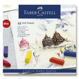 Suchý pastel Gofa set 48 barevný mini (Faber Castel - Suchý pastel)
