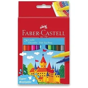 FABER-CASTELL Castle kulaté, 24 barev