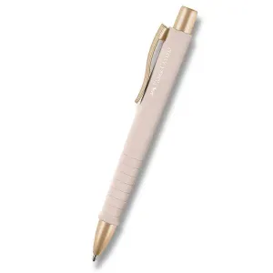 Kuličkové pero Faber-Castell Poly Ball Urban Gold XB 0012/24118 - světle růžová + 5 let záruka, pojištění a dárek ZDARMA