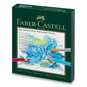 Sada Akvarelové pastelky Faber-Castell Albrecht Dürer -  studio box - 36 barev 0086/1175380 + 5 let záruka, pojištění a dárek ZDARMA