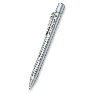 Mechanická tužka Faber-Castell Grip 2011 - Výběr barev 0041/1312 - stříbrná + 5 let záruka, pojištění a dárek ZDARMA