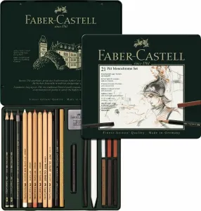 Sada Faber-Castell Pitt Monochrome v plechové krabičce - 21 ks 0040/1129760 + 5 let záruka, pojištění a dárek ZDARMA