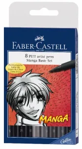 PITT umělecké pera Manga set (Faber Castel - Umělecké pera Pitt)