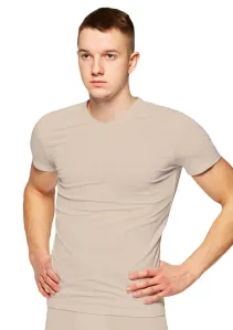 Pánské jednobarevné tričko s krátkým rukávem 218 Fabio Barva / Velikost: tělová / M/L