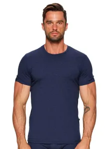 Pánské tričko s krátkým rukávem Fabio Barva/Velikost: modrá tmavá / L/XL