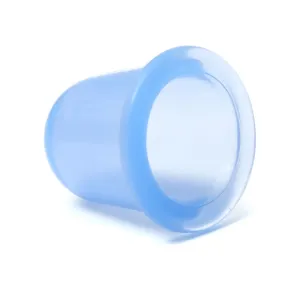 AcuPrime Silikonové masážní baňky Barva: modrá, Velikosti: M