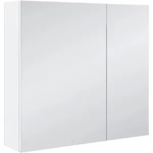 Koupelnová skříňka se zrcadlem Malaga bílá 60