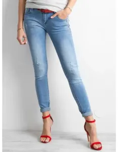 Dámské džíny s trhlinami DIA modré