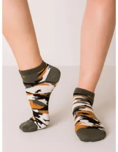Dámské ponožky s vojenskými vzory MILITARY khaki