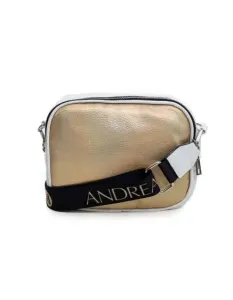 Dámská kabelka s odnímatelným popruhem MARISE bílo-zlatá