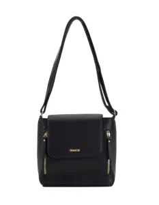 Dámská taška s ozdobnými zipy ORIVA černá