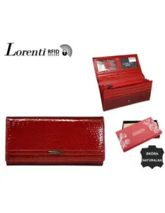 Dámská kožená peněženka JP-510-RS-0135 červená