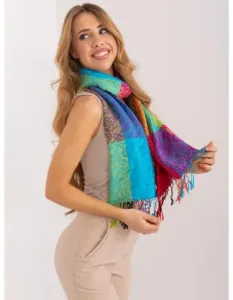 Dámský šátek s barevnými střapci #6057383