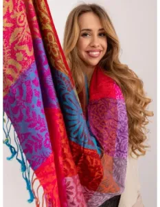 Dámský šátek s potiskem barevný