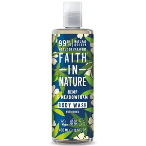 Faith in Nature Přírodní sprchový gel Konopí a mokřadka (Nourishing Body Wash) 400 ml