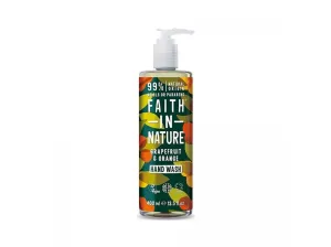 Faith in Nature Tekuté mýdlo na ruce Grapefruit & Pomeranč (Hand Wash) 400 ml