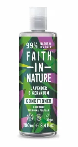 Faith in Nature Vyživující přírodní kondicionér pro normální a suché vlasy Levandule (Nourishing Conditioner) 400 ml