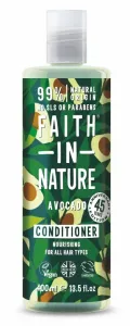 Faith in Nature Vyživující přírodní kondicionér s avokádovým olejem pro všechny typy vlasů (Nourishing Conditioner) 400 ml