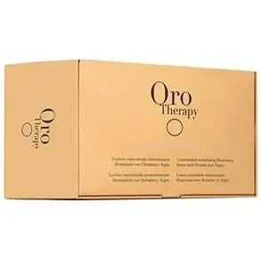 FANOLA Oro Therapy Oro Puro Restructuring Lotion vlasová kúra pro suché a poškozené vlasy 12 x 10 ml