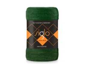 FARO deka mikroplyš Siglo tmavě zelená, 200×220 cm