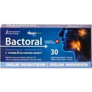 Favea Bactoral + Vitamín D, 30 tablet